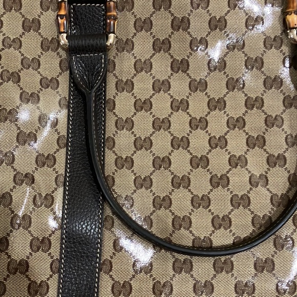 Gucci Large Crystal Shopper Tote Handbag. Style: 339547 - Picture 6 of 14